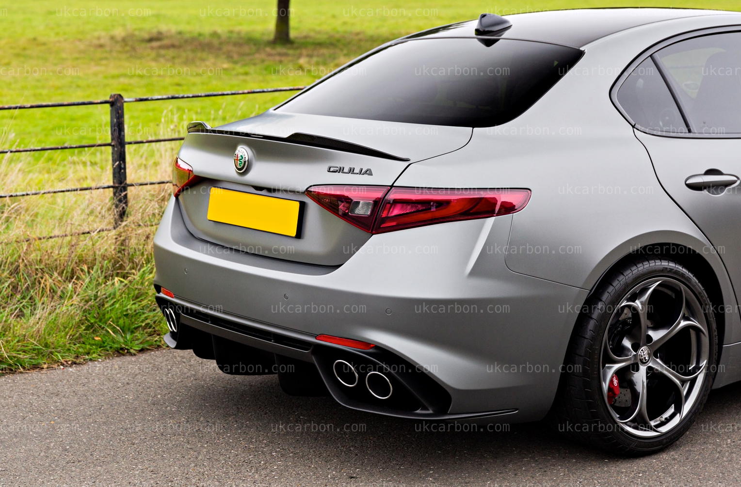 Alfa Romeo Giulia Carbon Fibre Spoiler by UKCarbon