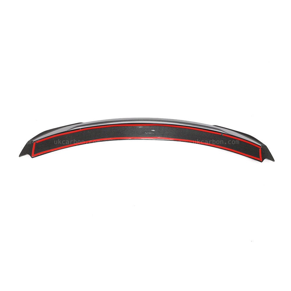Ford Mustang Carbon Spoiler Rear Trunk Wing GT350 V8 V6 Coupe by UKCarbon