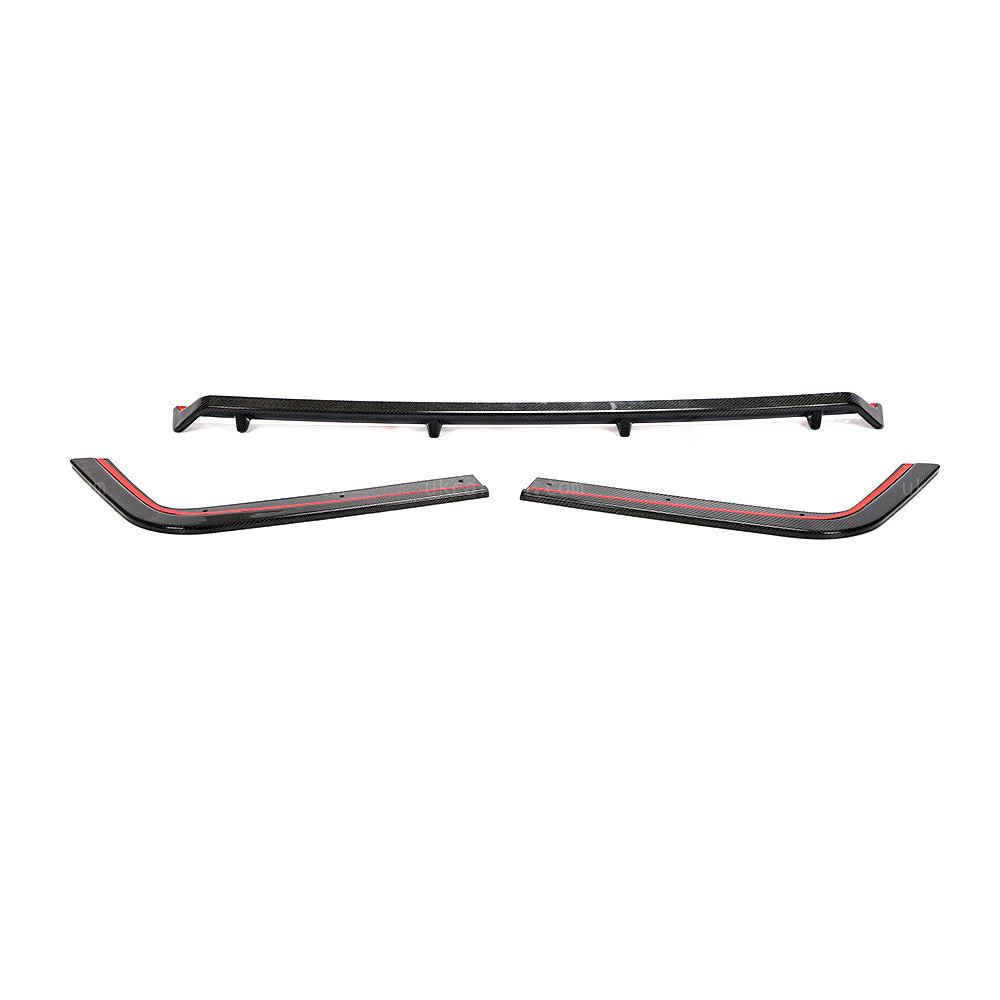 Volkswagen T6 Multivan Van Carbon Fibre Rear Bumper Diffuser Kit by UKCarbon