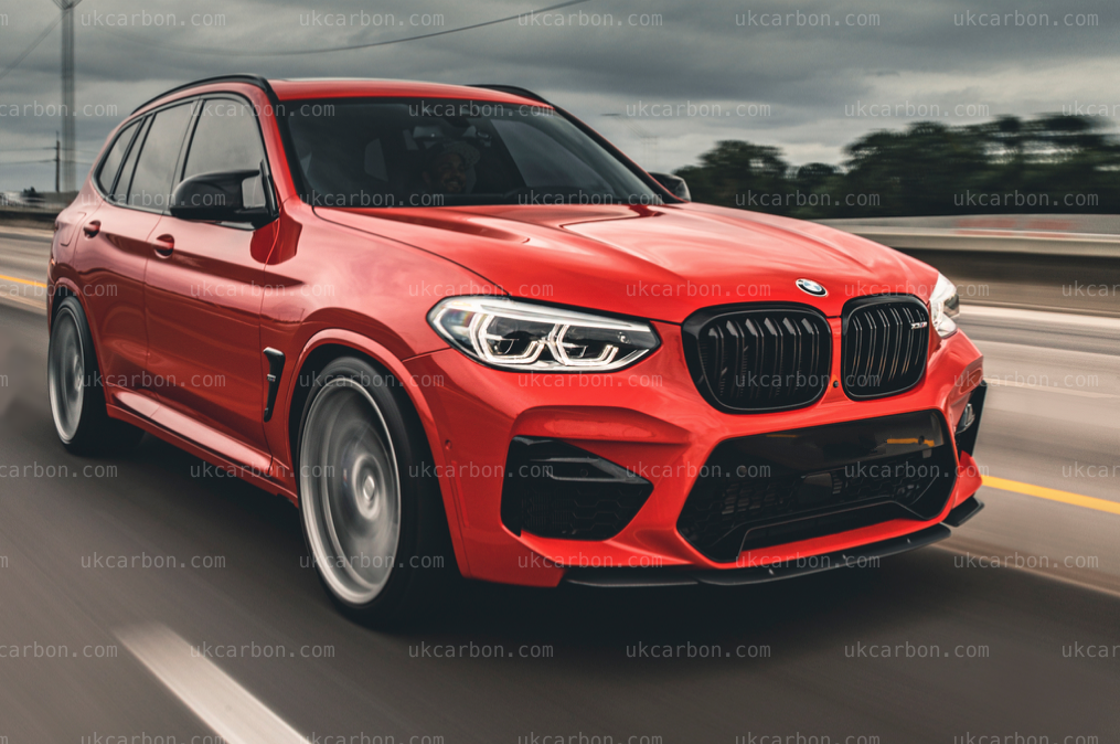 BMW X3M X4M Carbon Splitter M Performance Sterckenn Style F97 F98 by UKCarbon