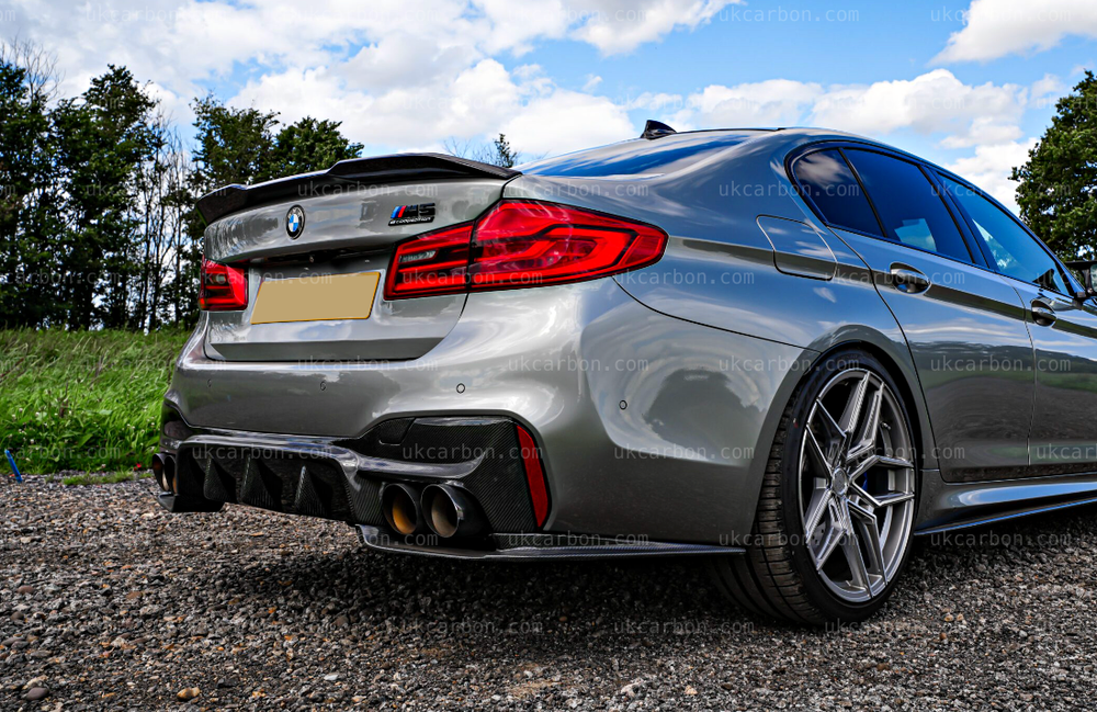 BMW M5 F90 M Performance Competition Carbon Fibre Rear OEM Diffuser by ...