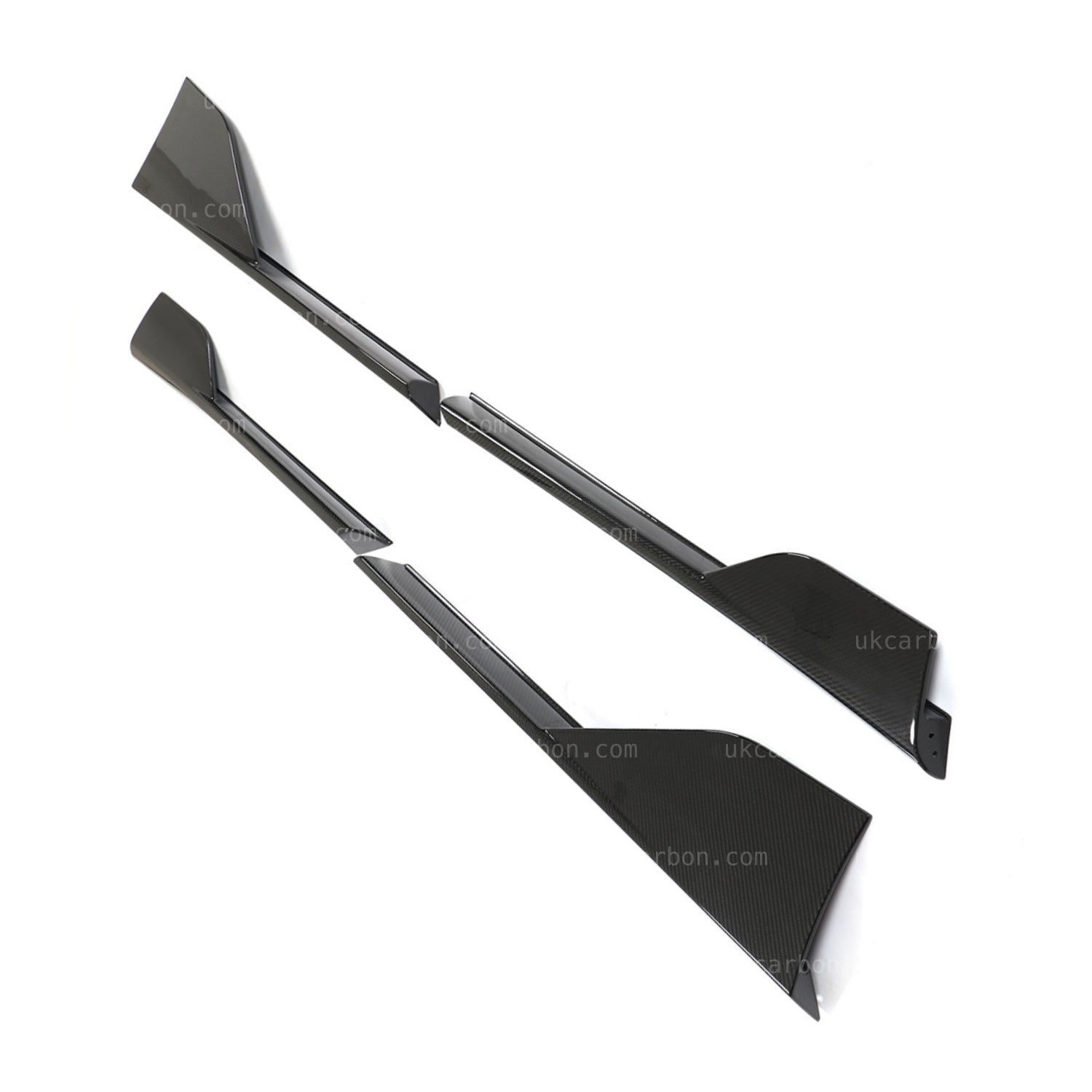 Mclaren 570GT 570S Pre-Preg Carbon Fibre Side Skirts 600lt Style by UKCarbon