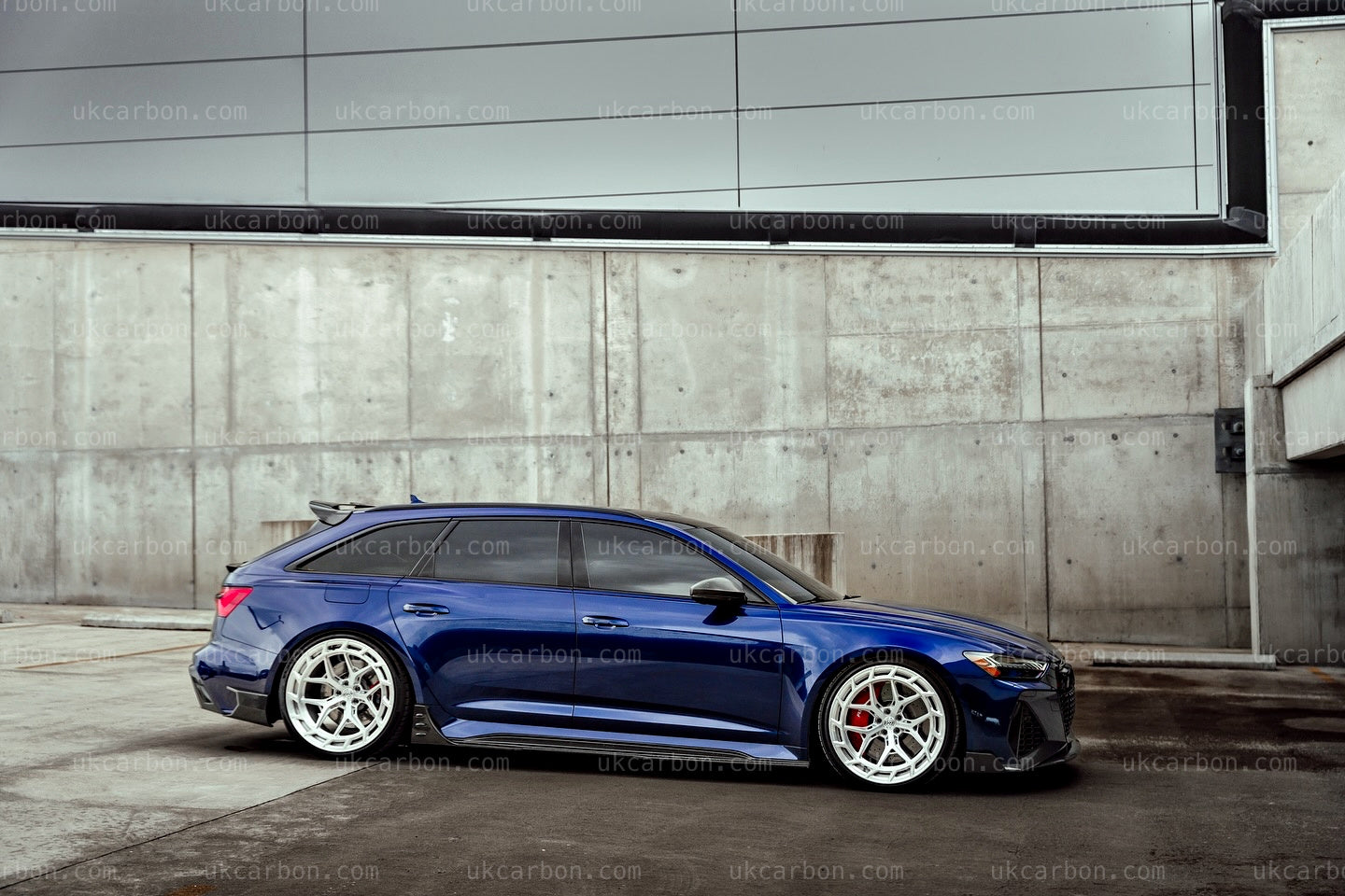 Audi RS6 Side Skirts Pre Preg Carbon Fibre C8 2018+ Body Kit by UKCarbon