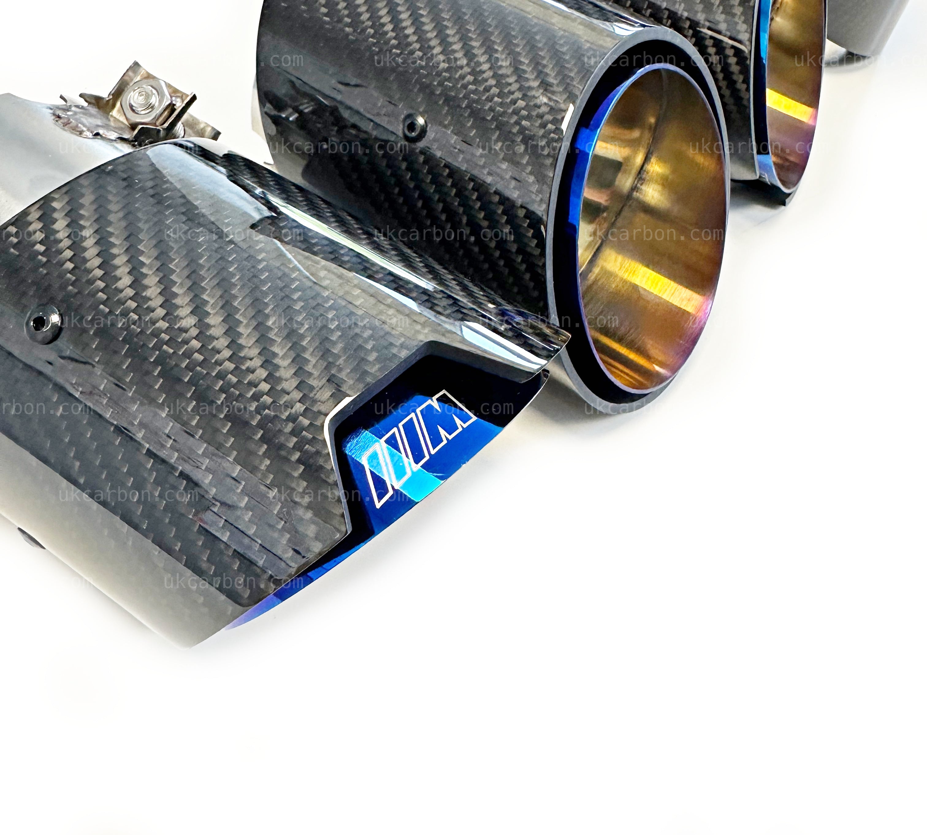 BMW M2 G87 M3 G80 G81 M4 G82 G83 M Performance Carbon Exhaust Tips