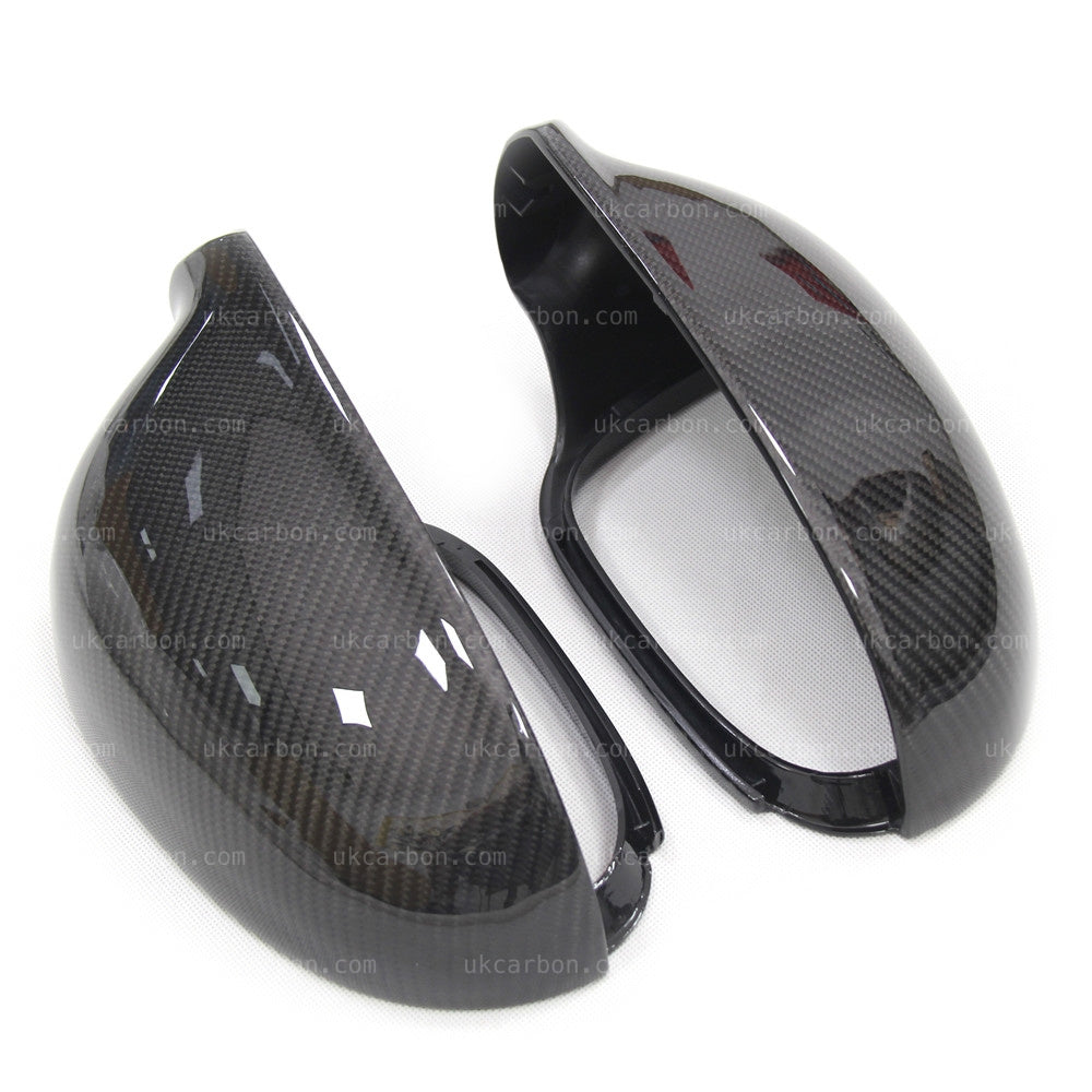 Volkswagen VW Golf GTD TDI MK5 Carbon Wing Mirror Cover Replacements by UKCarbon