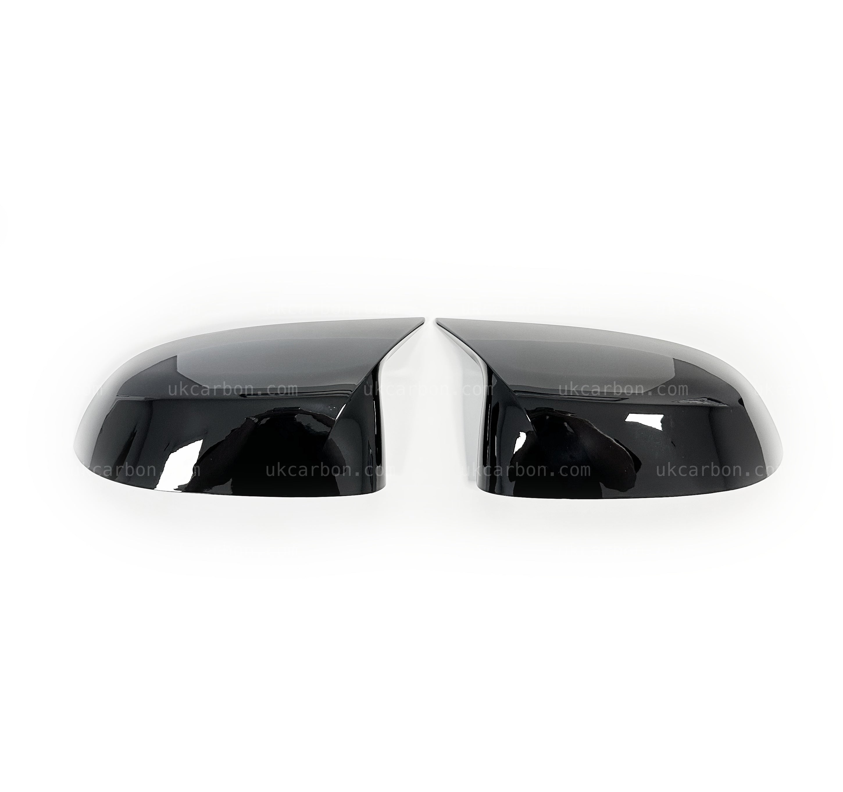 BMW X3 X4 Gloss Black M Style Wing Mirror Cover Replacement G01 G02 by UKCarbon