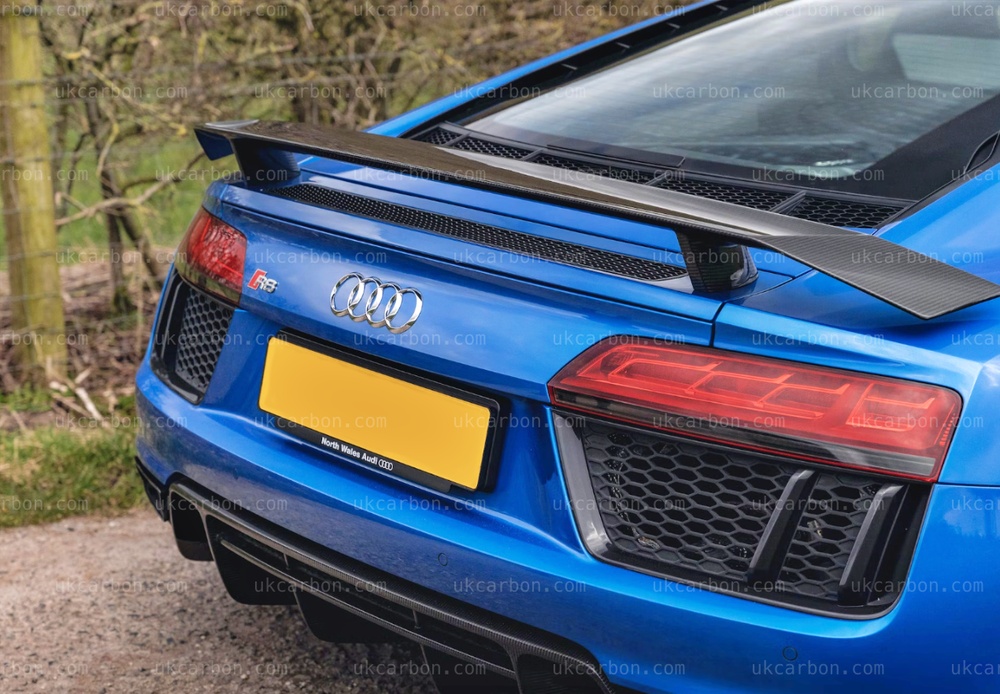Audi R8 Spoiler OEM Style Gen 2 Coupe Carbon Fibre 2014 - 2020 | UKCarbon
