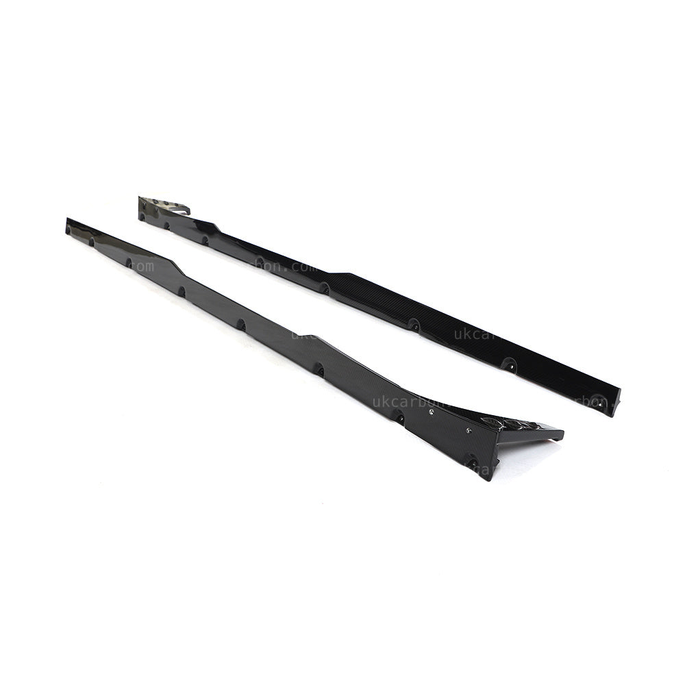 Audi RS6 Side Skirts Pre Preg Carbon Fibre C8 2018+ Body Kit by UKCarbon