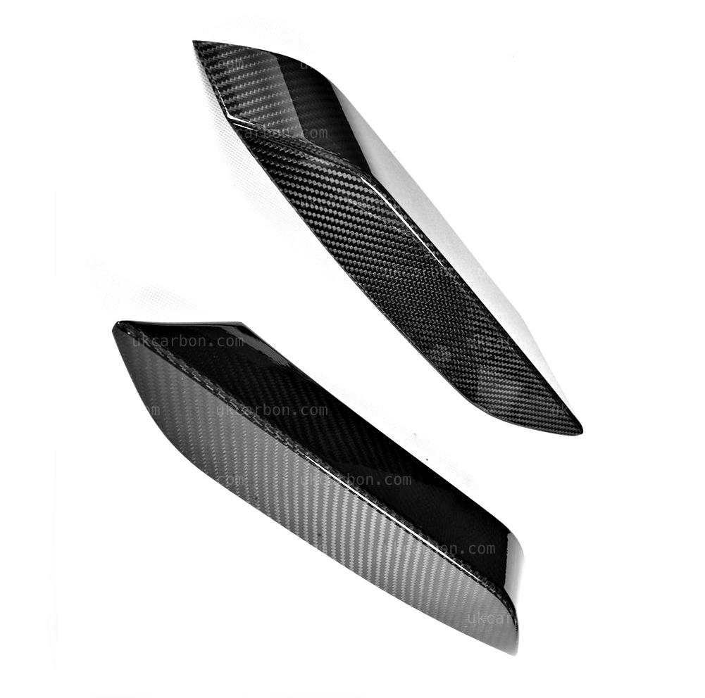 BMW M3 M4 Carbon Front Bumper Insert Splitter Fibre F80 F82 F83 by UKCarbon