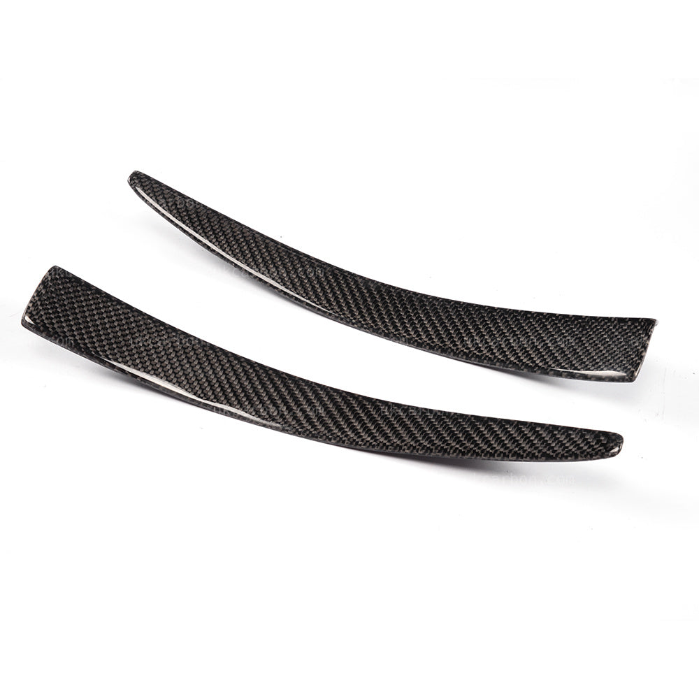 BMW M3 M4 Carbon Fibre Bumper Canards Insert Splitter F80 F82 F83 by UKCarbon