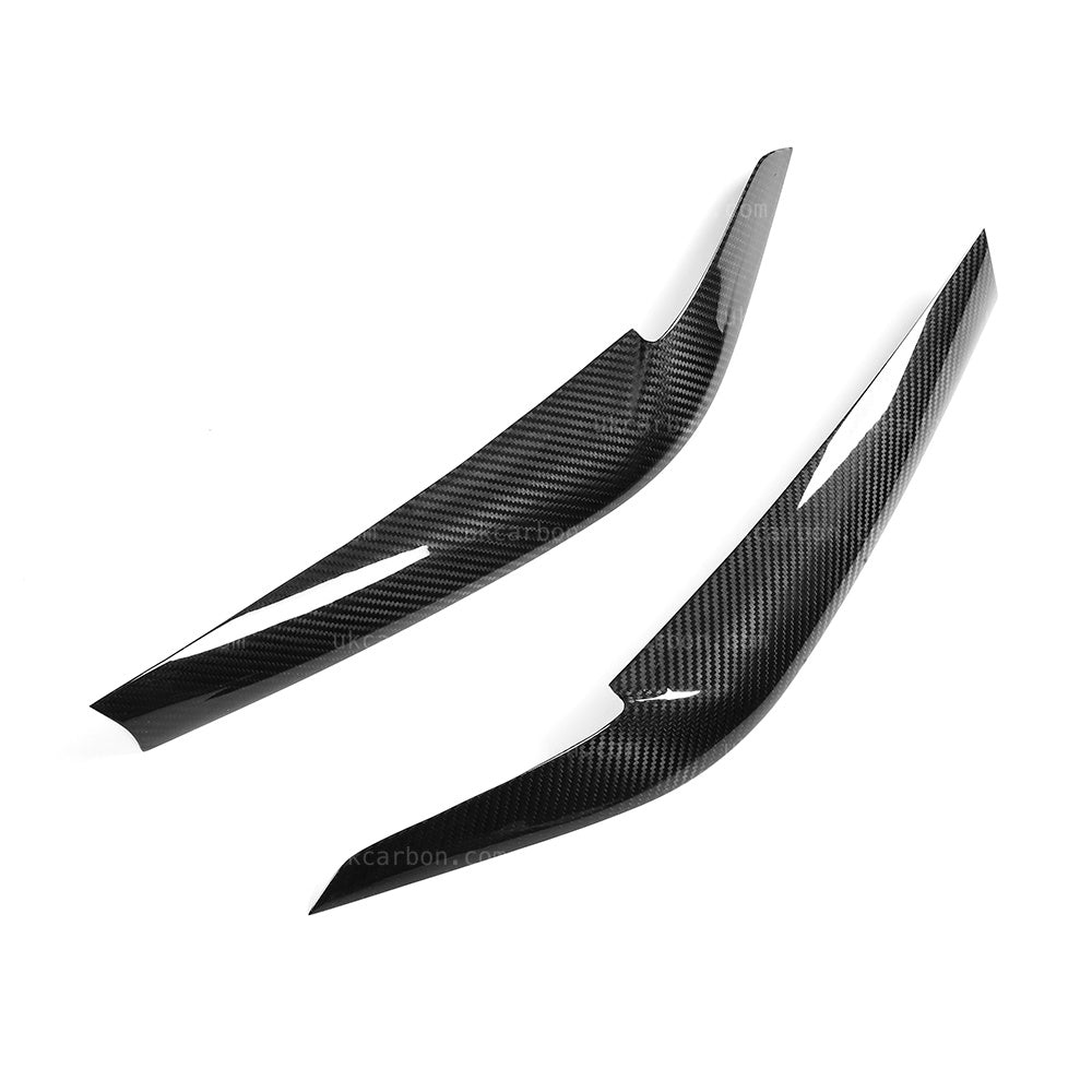 BMW 5 series M5 Carbon Fibre Headlight Eyelids Trim G30 G31 G38 F90 by UKCarbon