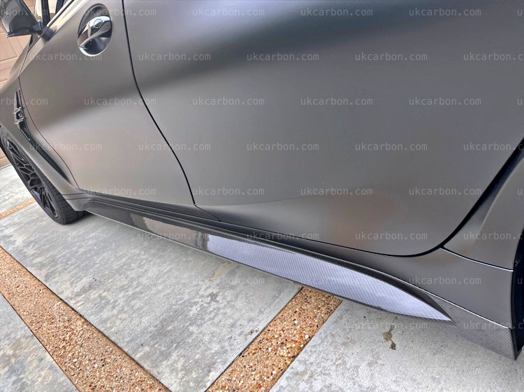 BMW M3 G80 G81 Side Skirts Carbon Fibre M Performance