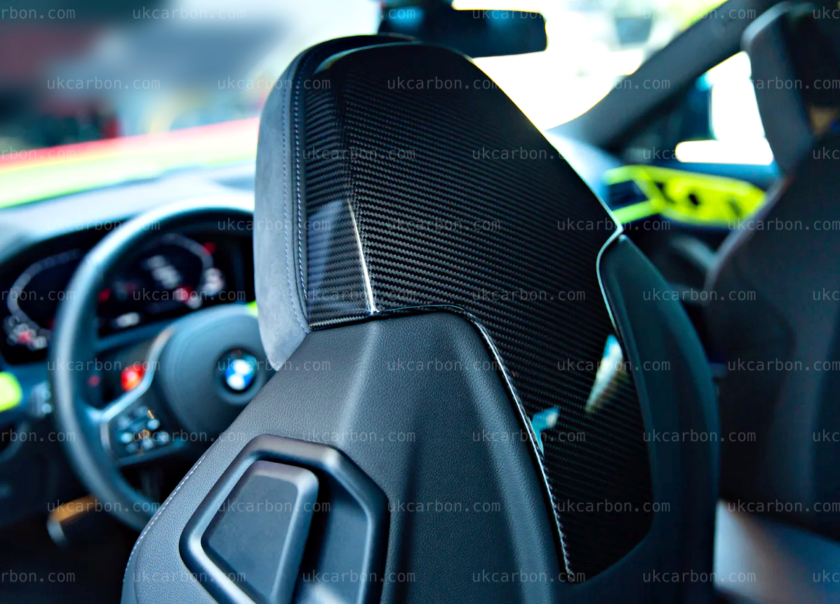 BMW M2 G87 M3 G80 G81 M4 G82 G83 Carbon Seat Back Covers