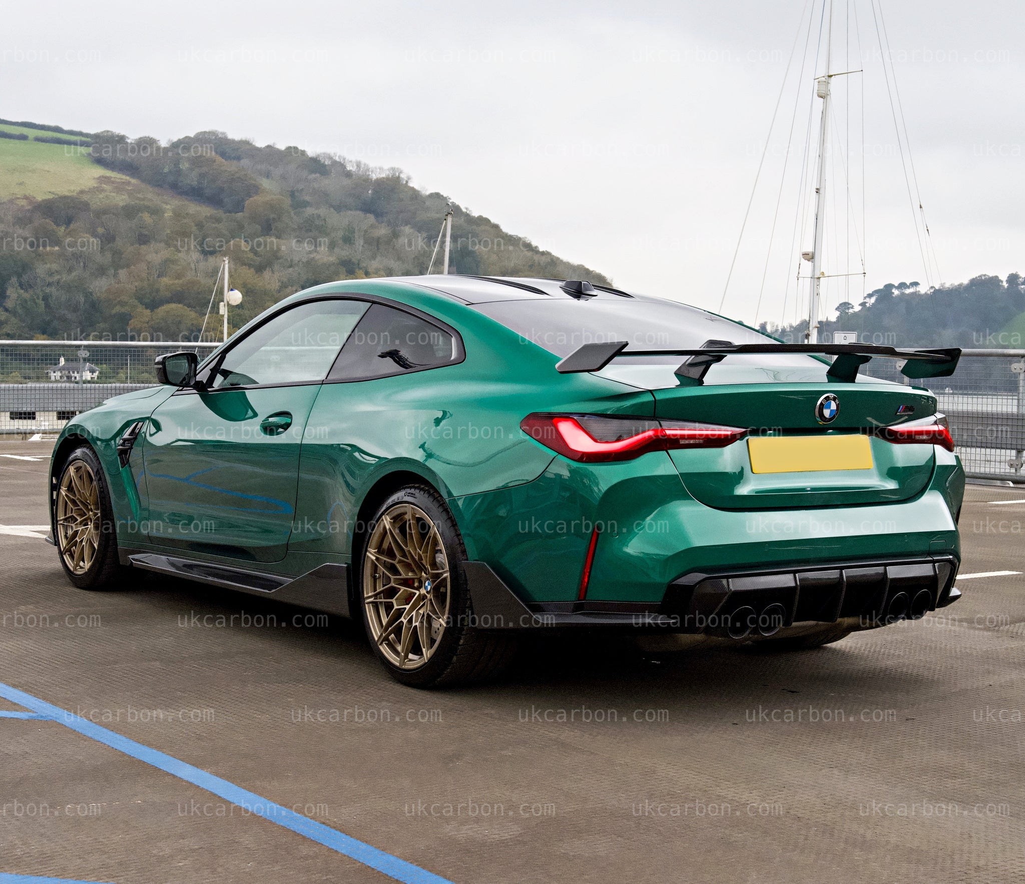 BMW M4 G82 Carbon Fibre M Performance Boot Spoiler Wing inc xDrive by UKCarbon