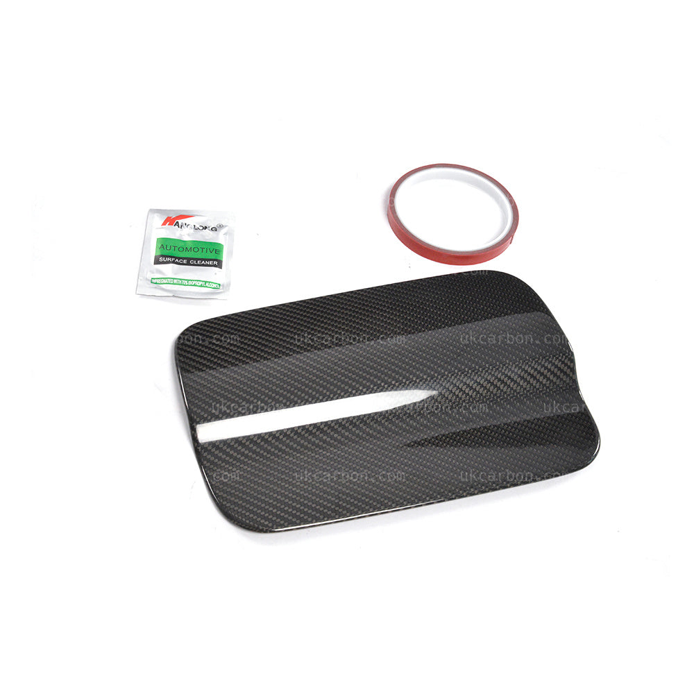 BMW M4 Carbon Fuel Tank Cover Cap Stick On Insert F82 Coupe by UKCarbon