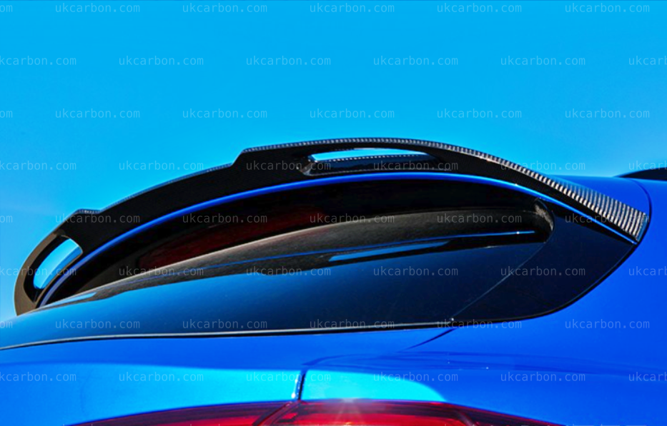 Alfa Romeo Stelvio Carbon Spoiler Quadrifoglio Rear Boot Fibre by UKCarbon