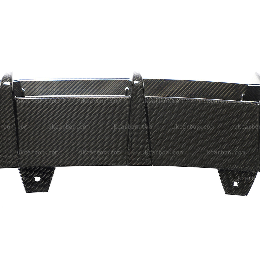 Audi RS6 Diffuser Pre Preg Carbon Fibre C8 2018 + Rear Bumper Kit by UKCarbon