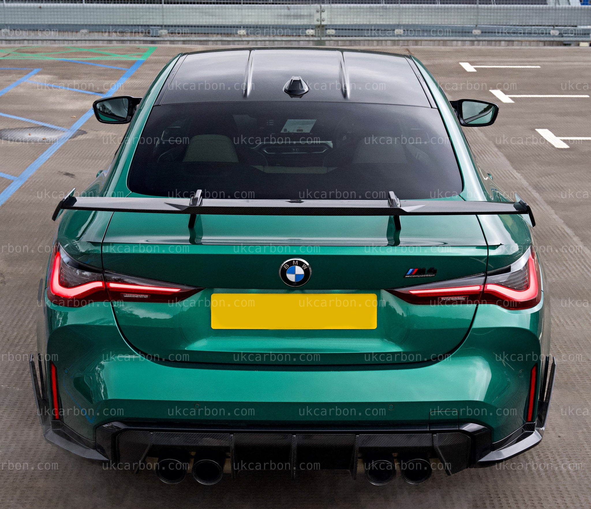 BMW M4 G82 Carbon Fibre M Performance Boot Spoiler Wing inc xDrive by UKCarbon