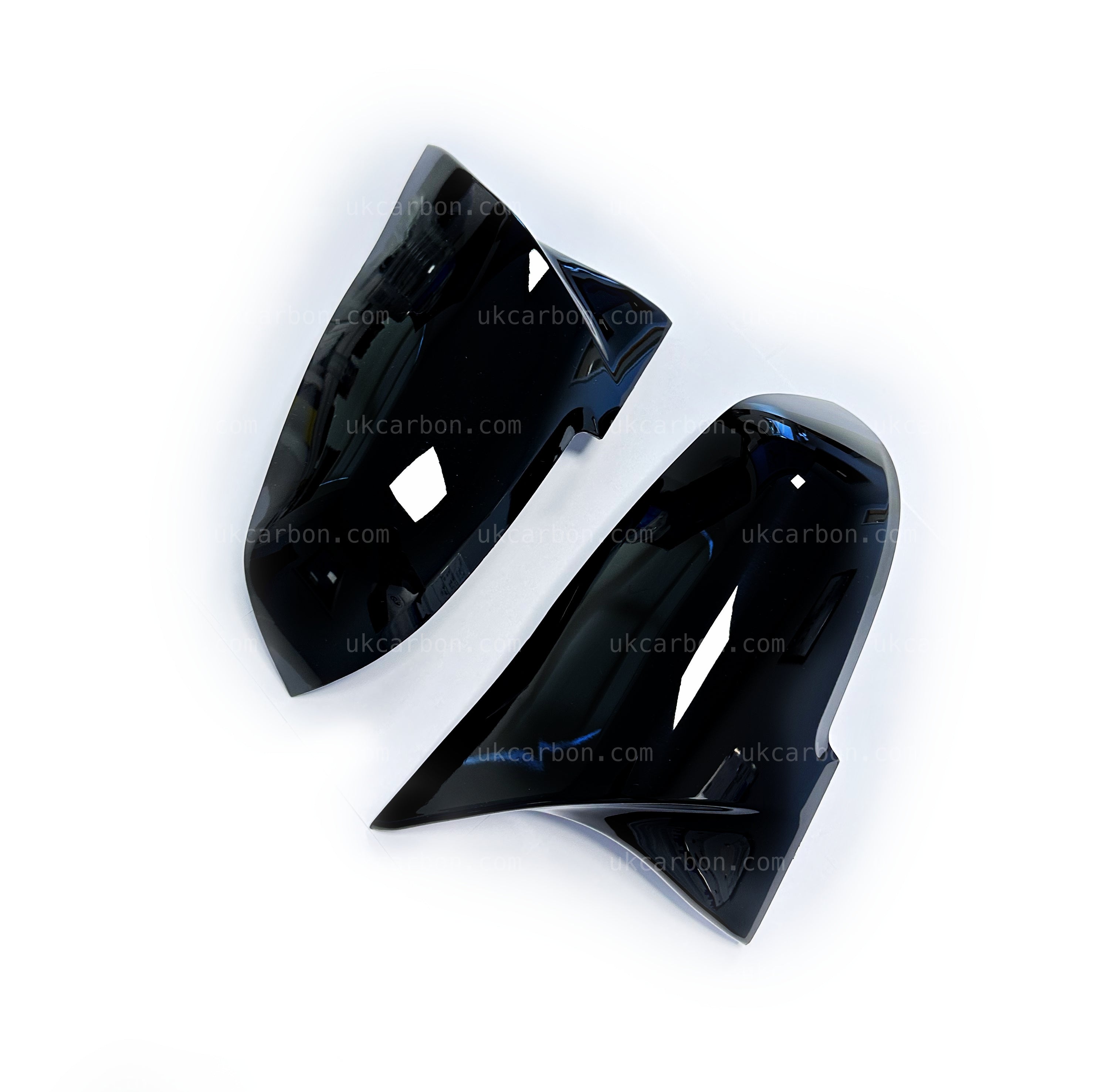 BMW 4 Series Gloss Black M Style Wing Mirror Cover Replacements F32 by UKCarbon