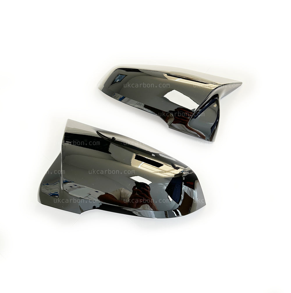 BMW M135i Gloss Black M Wing Mirror Cover M Performance F40 XDrive by