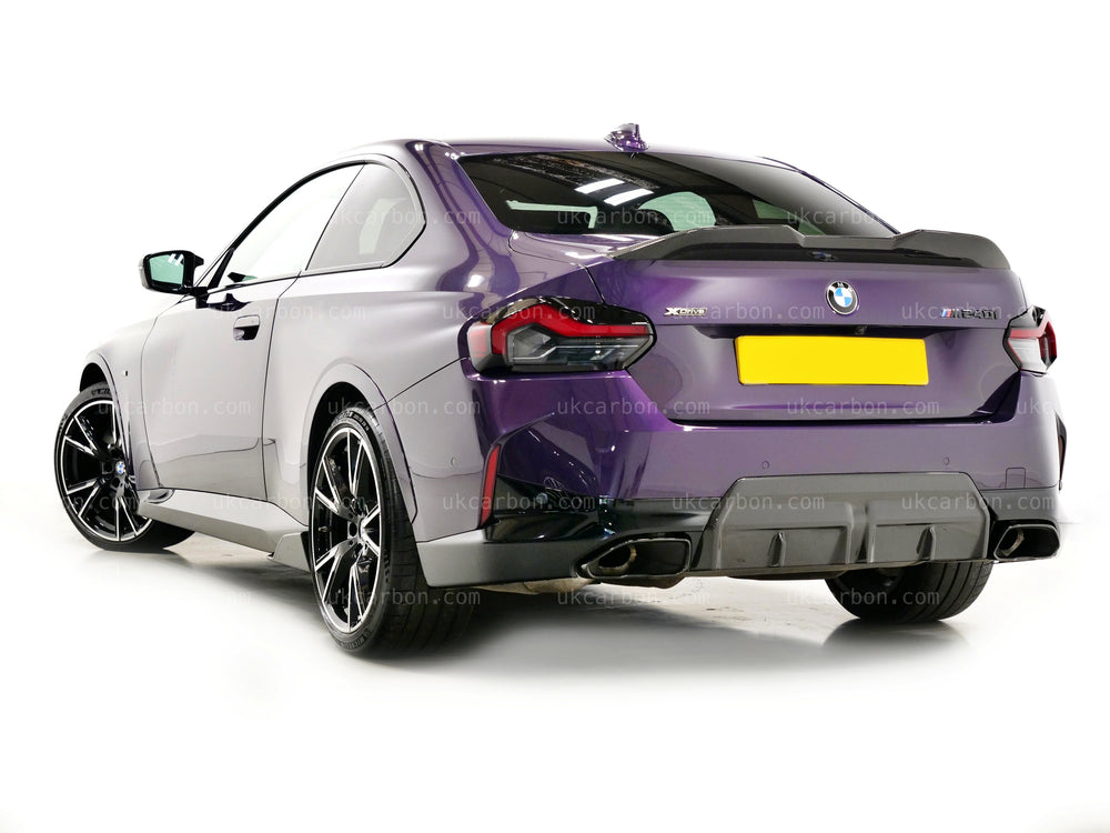 BMW 2 Series M240i Spoiler G42 Carbon Fibre Front Body Kit by UKCarbon ...