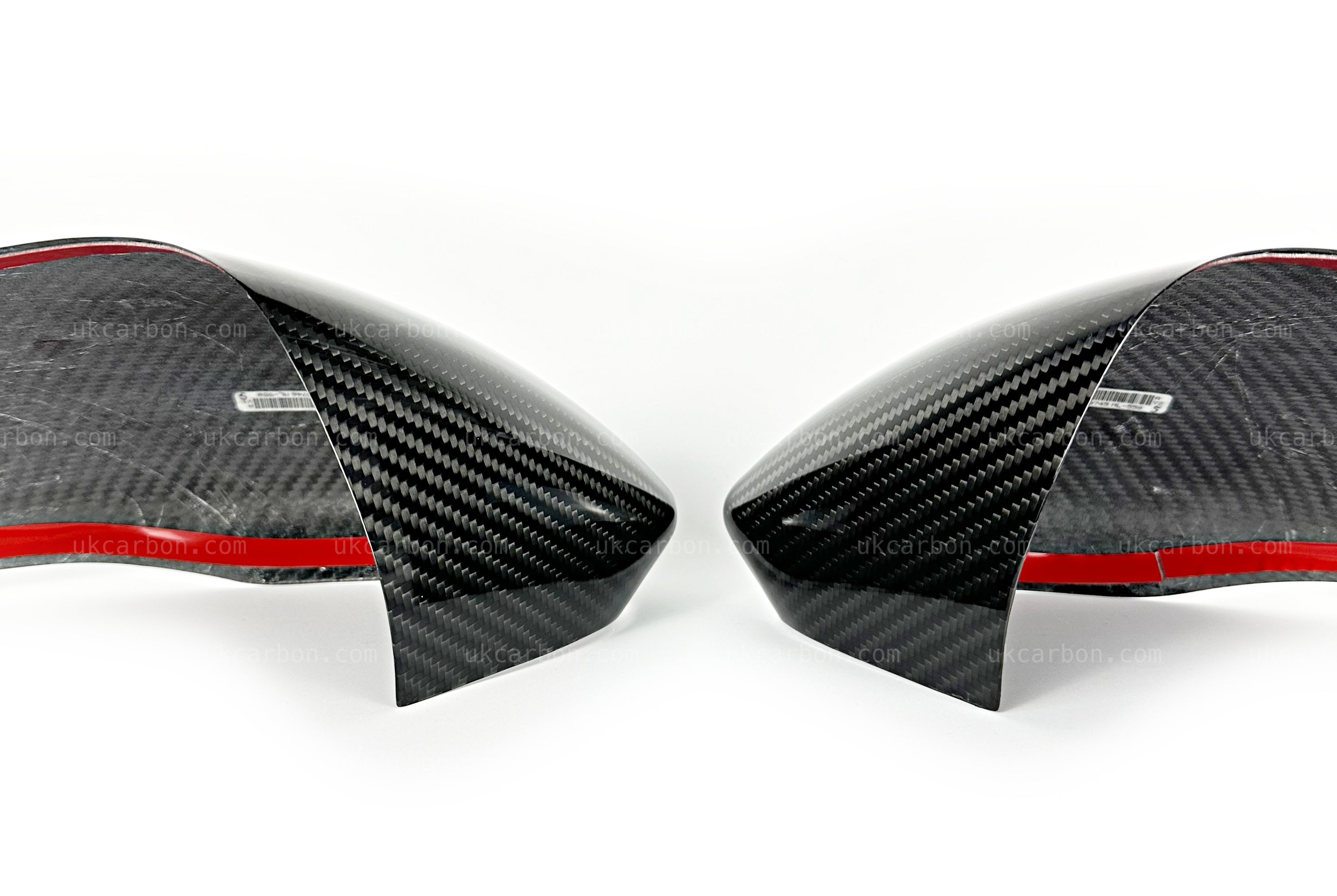 Alfa Romeo Stelvio Carbon Fibre Wing Mirror Covers Pre Preg Kit