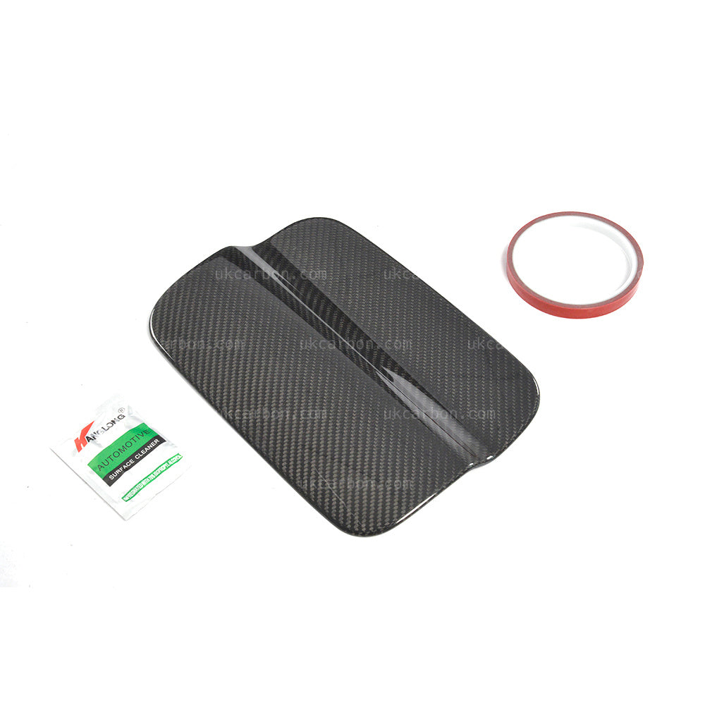 BMW M4 Carbon Fuel Tank Cover Cap Stick On Insert F82 Coupe by UKCarbon