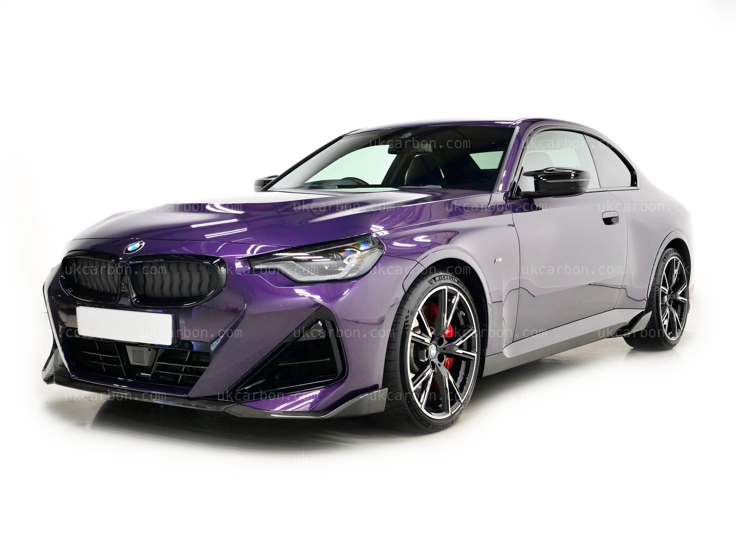 BMW 2 Series M240i Side Skirt G42 Carbon Fibre Side Fins Body Kit by ...