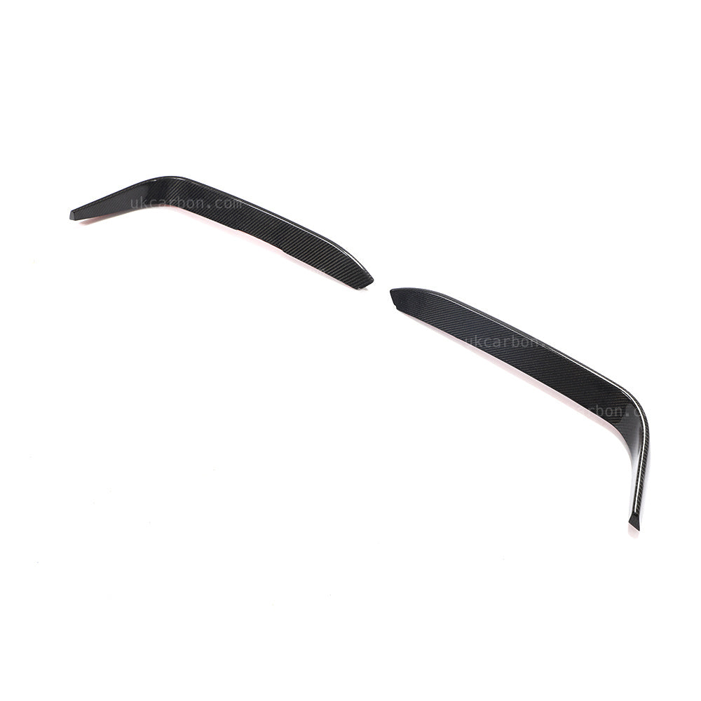Alfa Romeo Giulia Carbon Fibre Canards Insert by UKCarbon