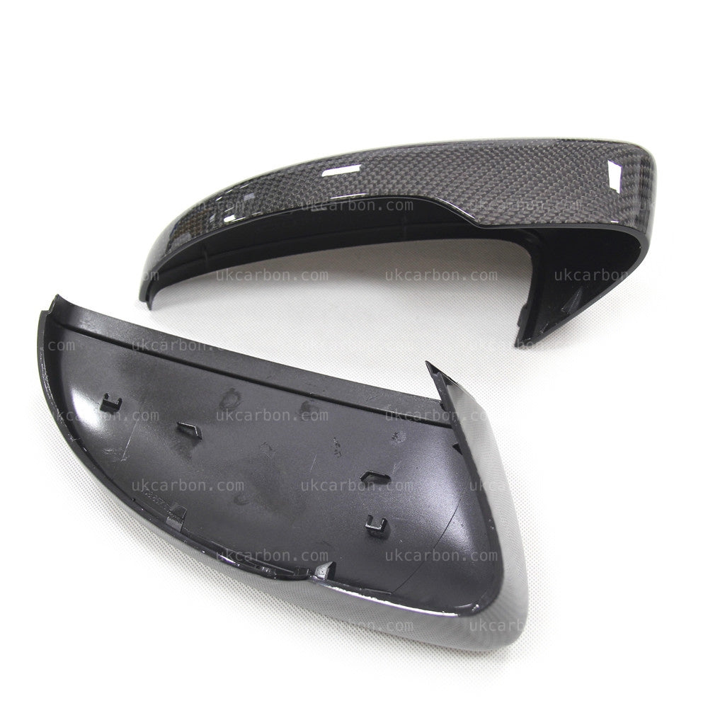 Volkswagen VW Passat Carbon Fibre Wing Mirror Cover Replacements by UKCarbon