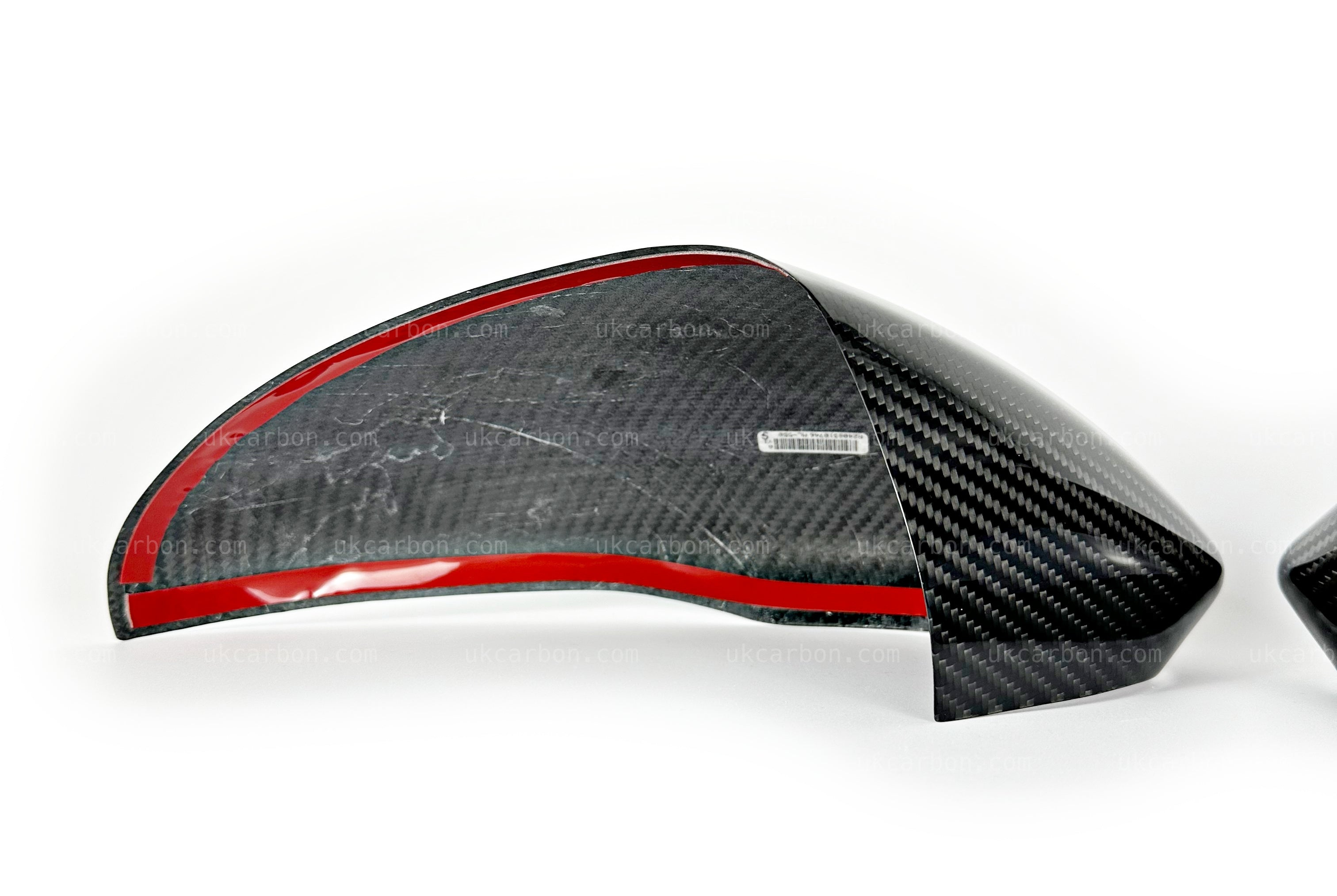 Alfa Romeo Stelvio Carbon Fibre Wing Mirror Covers Pre Preg Kit