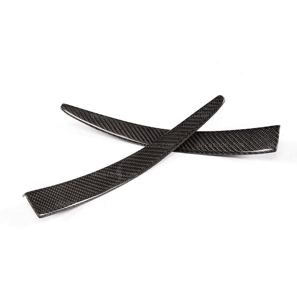 BMW M3 M4 Carbon Fibre Bumper Canards Insert Splitter F80 F82 F83 by UKCarbon