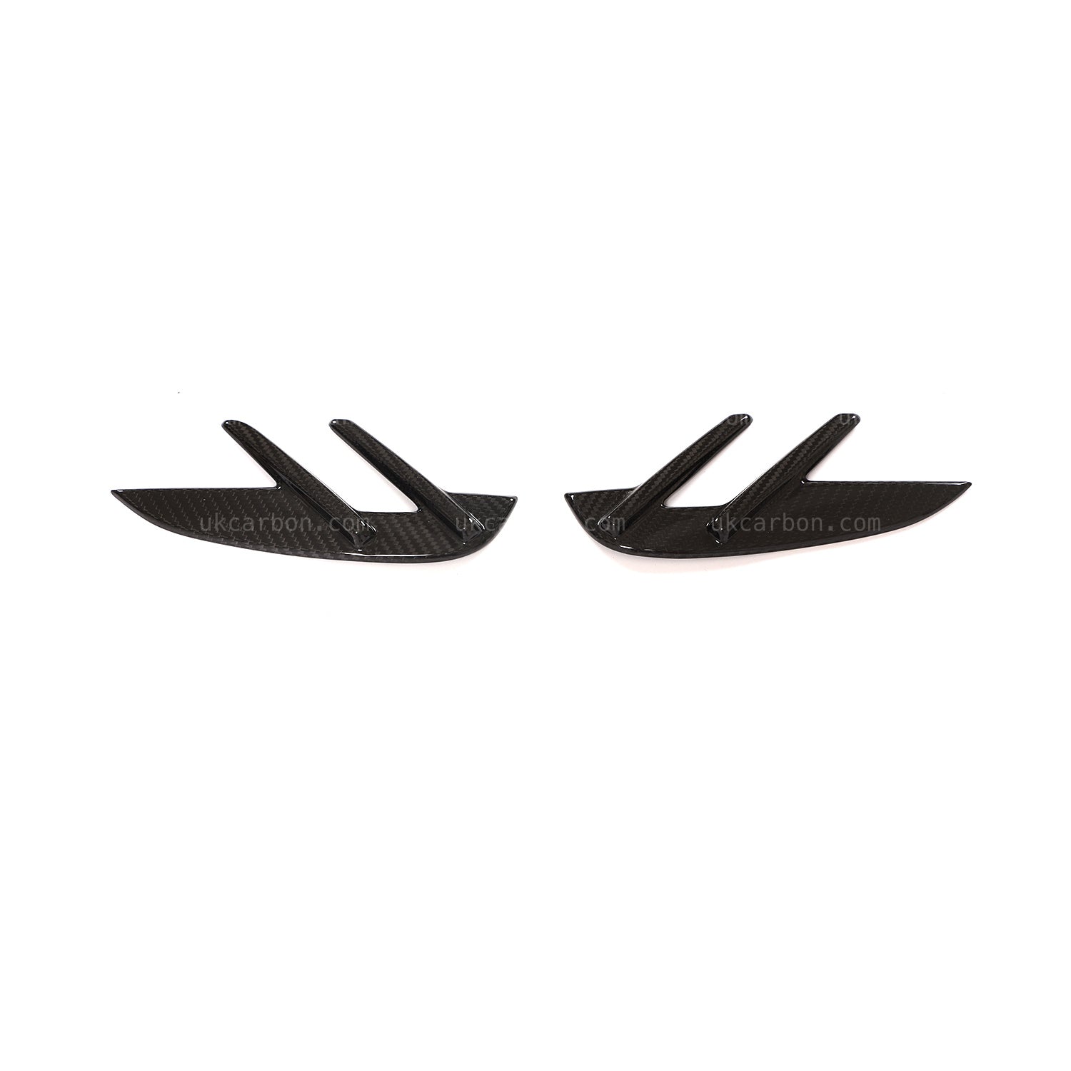 BMW M4 G82 Carbon Fender Vents Grille Cover Trim Replacement Fibre by UKCarbon