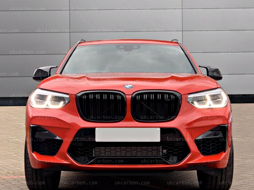 BMW X3 X3M Gloss Black Front Grille Replacement M Performance G01 by UKCarbon