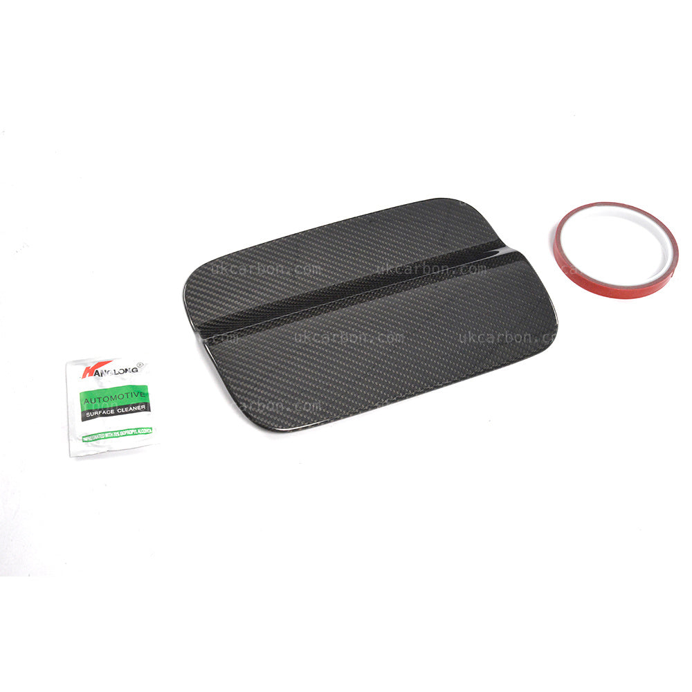 BMW M4 Carbon Fuel Tank Cover Cap Stick On Insert F82 Coupe by UKCarbon