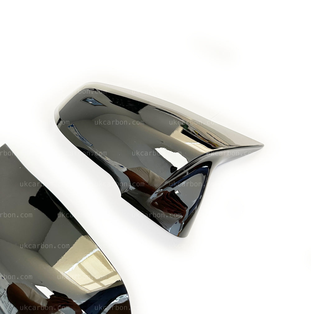 BMW M135i Gloss Black M Wing Mirror Cover M Performance F40 XDrive by