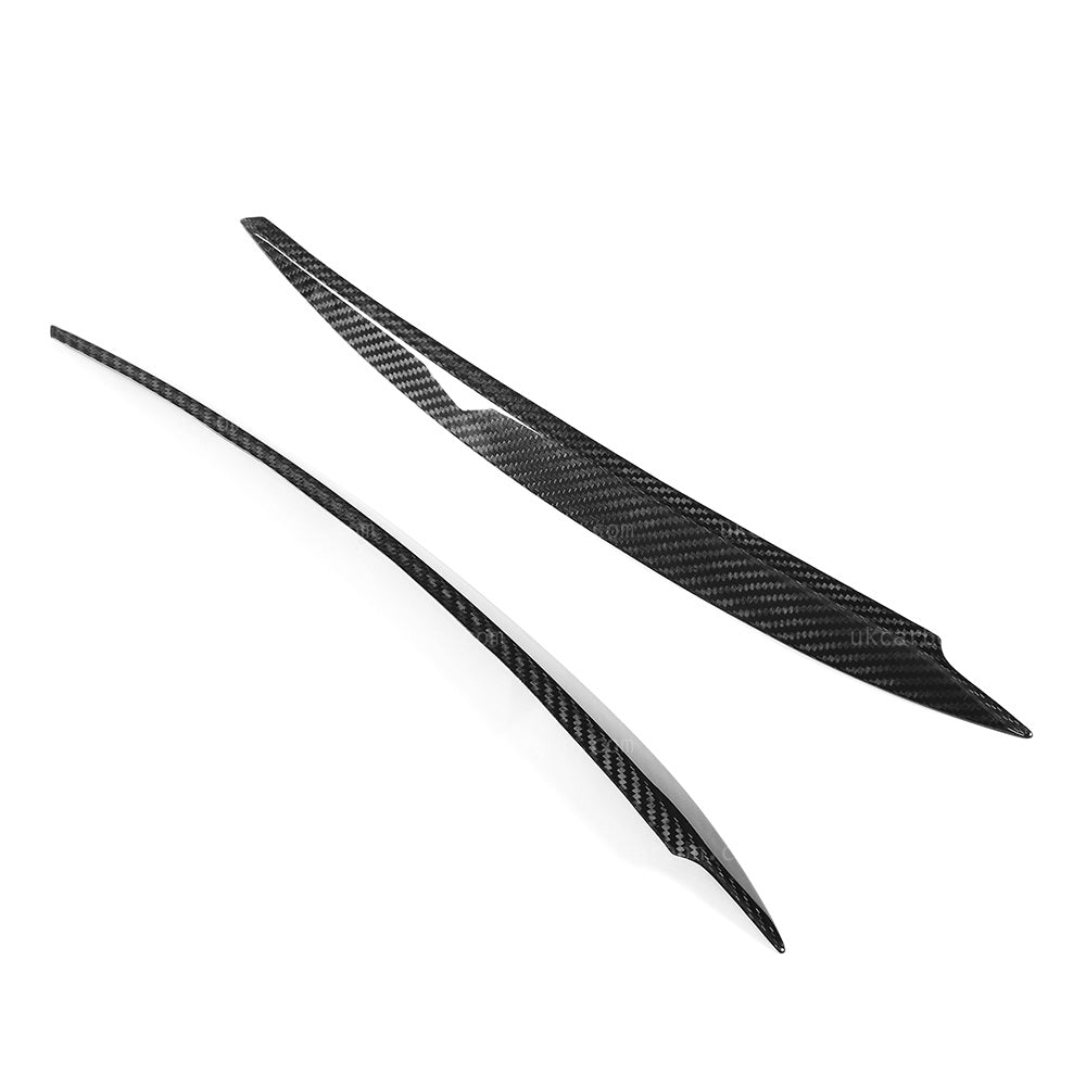 Volkswagen Golf Carbon Fibre Headlight Eyelids Trim VW MK7 GTD GTI R by UKCarbon