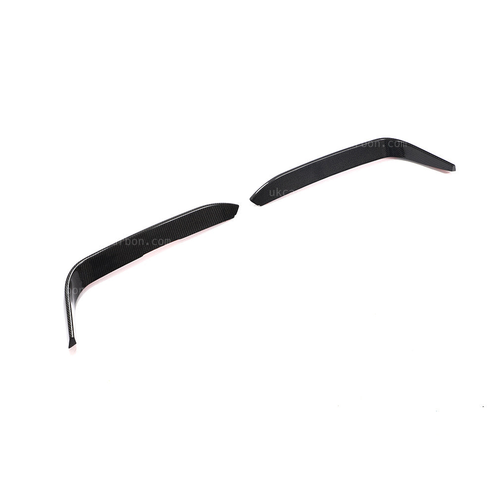 Alfa Romeo Giulia Carbon Fibre Canards Insert by UKCarbon