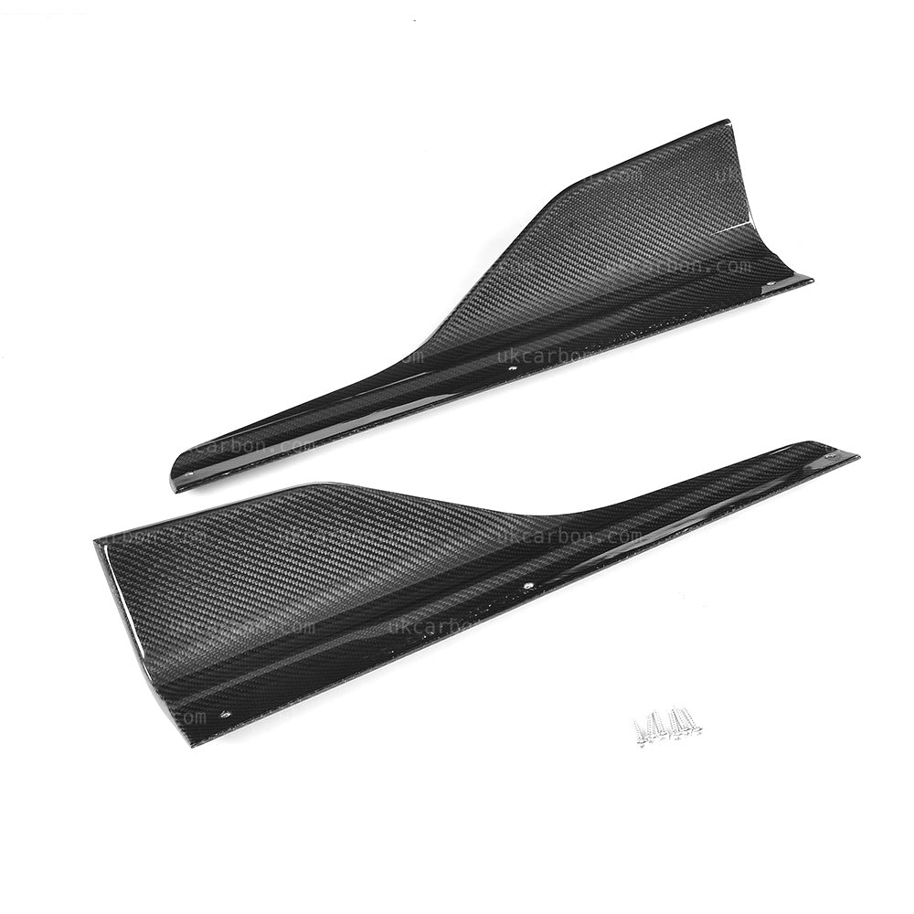 BMW M2 Carbon Blade Side Skirt Rear M Performance Body Kit F87 by UKCarbon