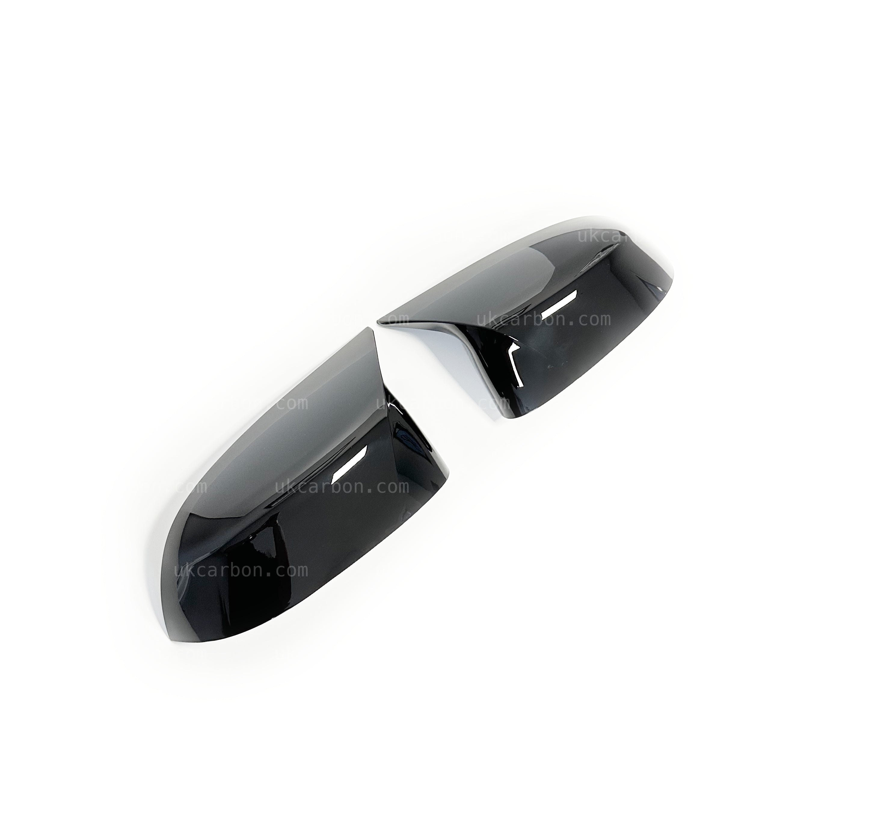 BMW X3 X4 Gloss Black M Style Wing Mirror Cover Replacement G01 G02 by UKCarbon