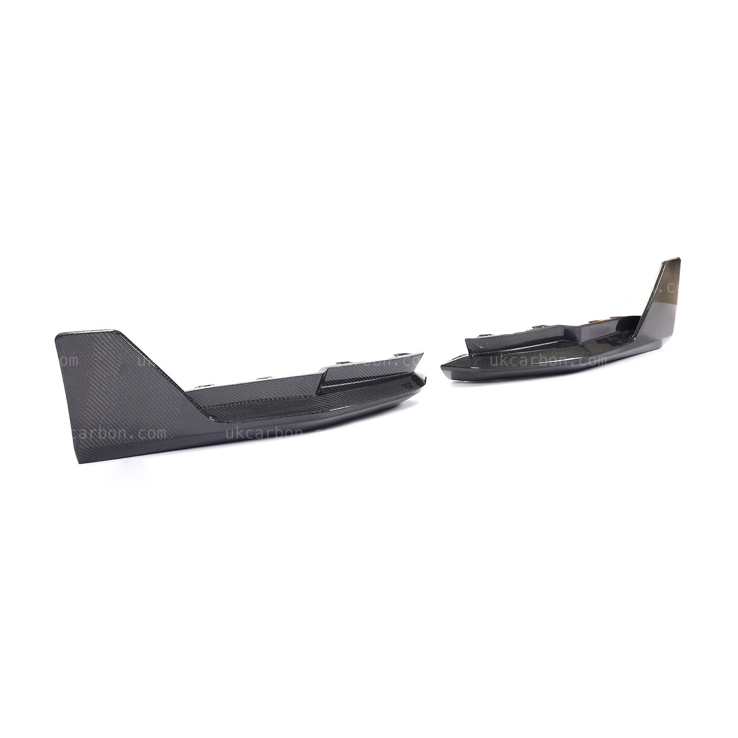 BMW M4 G82 G83 Carbon Fibre Rear Bumper Diffuser Fins Side Skirt Kit by UKCarbon