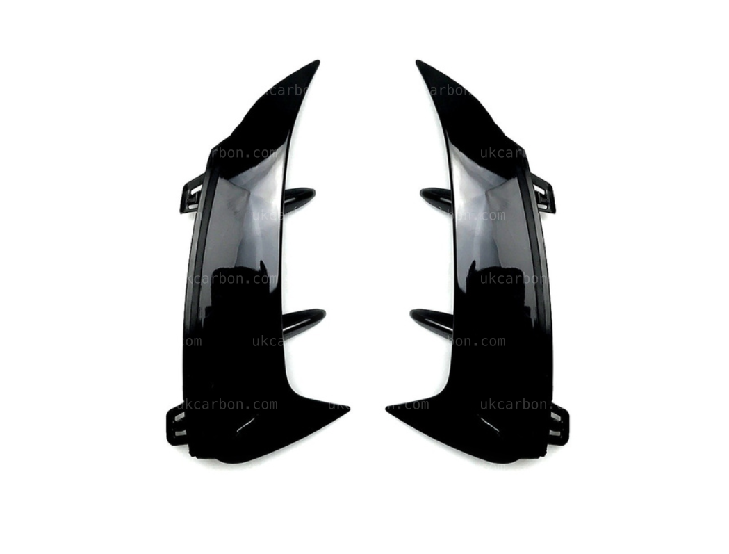 Mercedes Benz A Class A35 Rear Bumper Fender Insert Trim Cover W117 by UKCarbon