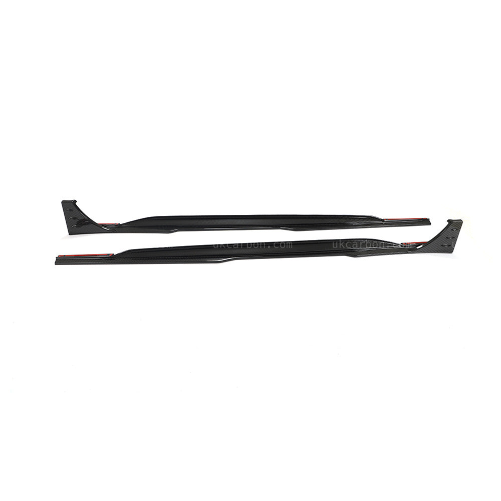Audi RS6 Side Skirts Pre Preg Carbon Fibre C8 2018+ Body Kit by UKCarbon