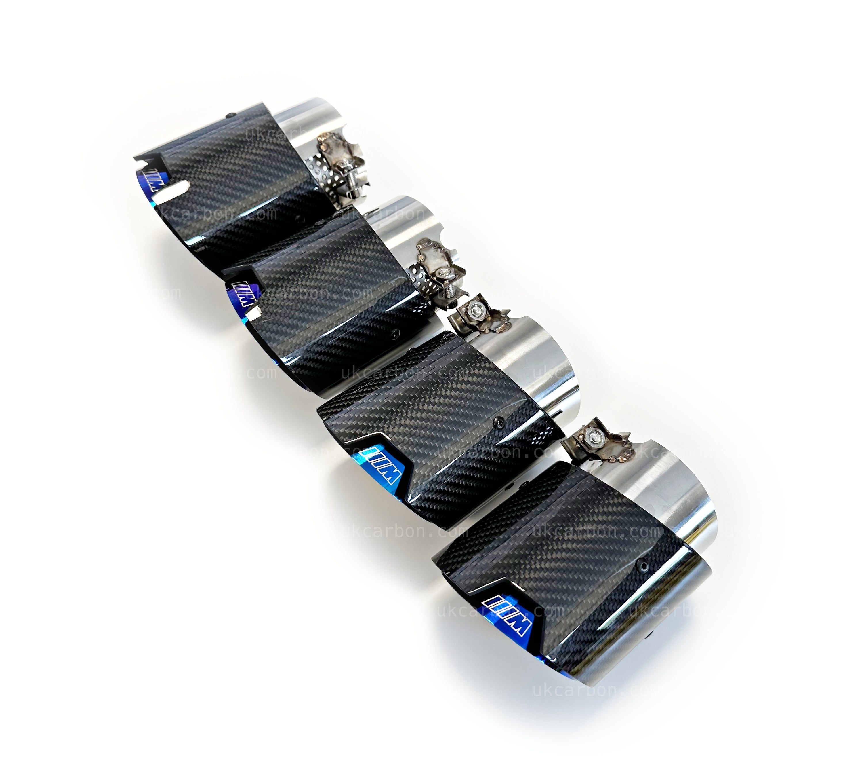 BMW M2 G87 M3 G80 G81 M4 G82 G83 M Performance Carbon Exhaust Tips
