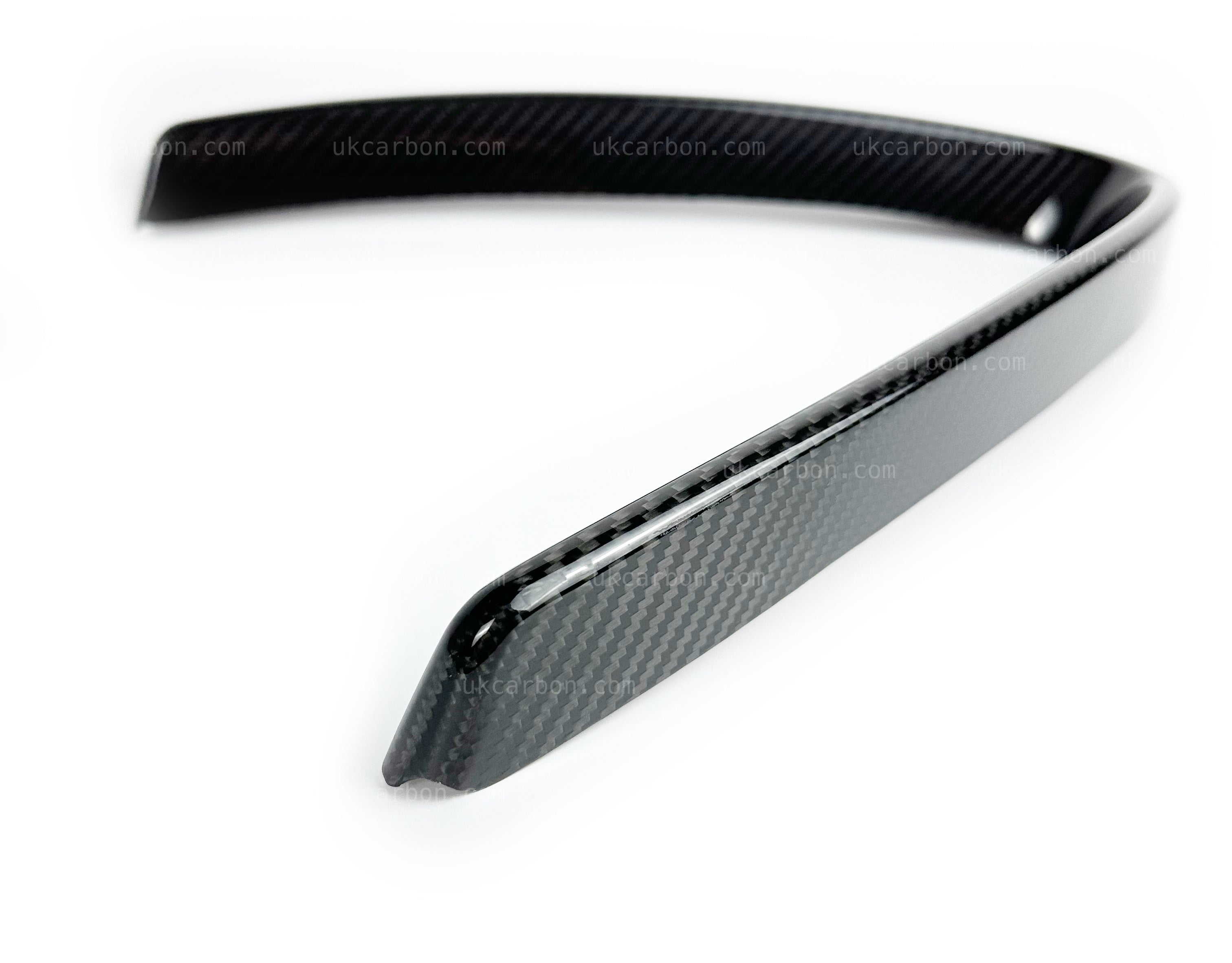 Alfa Romeo Giulia Quadrifoglio Carbon Fibre V Shield Cover by UKCarbon