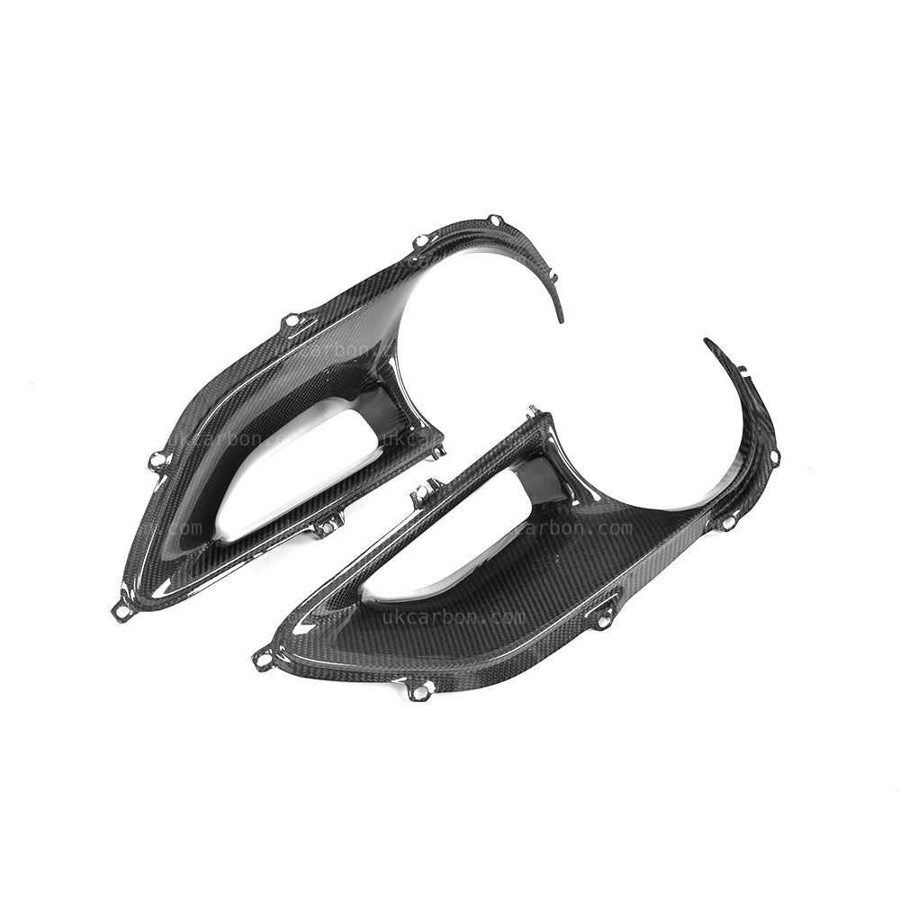 Ferrari 488 GTB Spider Carbon Fibre Rear Light Tail Surround Upgrade by UKCarbon