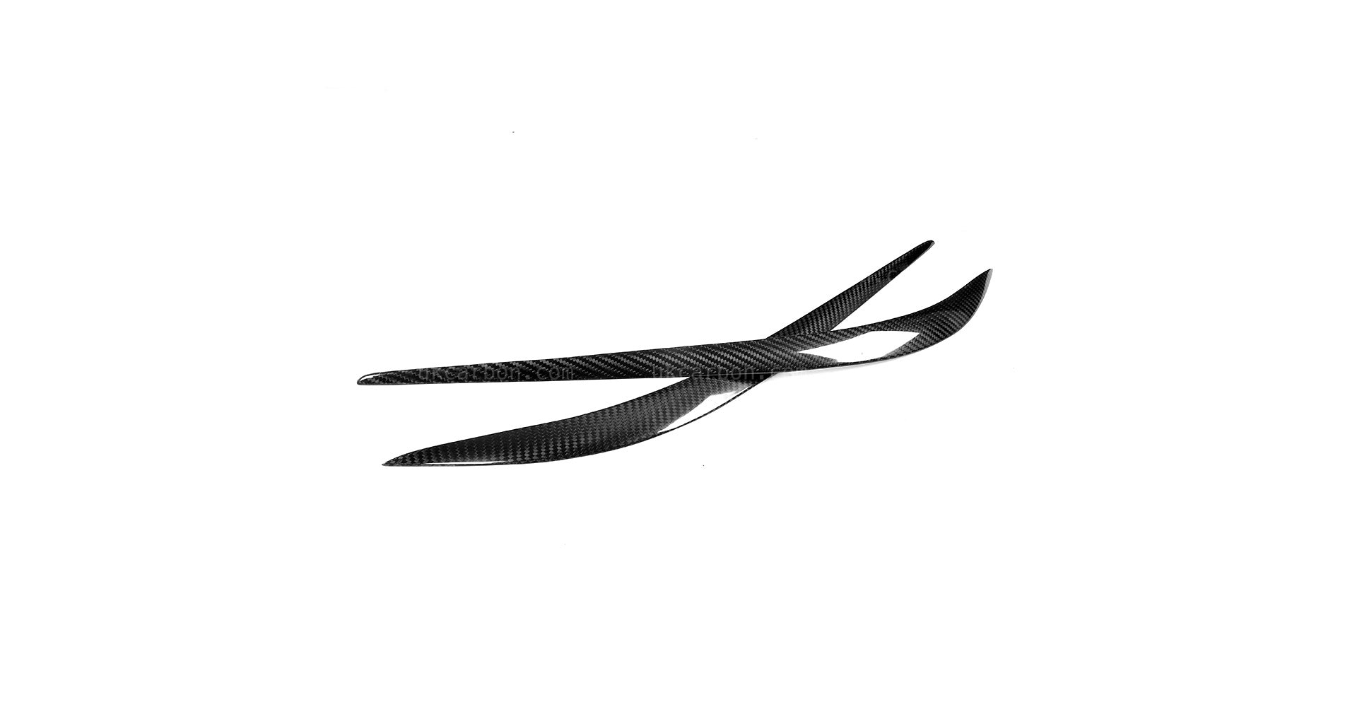 Alfa Romeo Giulia Carbon Fibre Headlight Eyelids Trim by UKCarbon