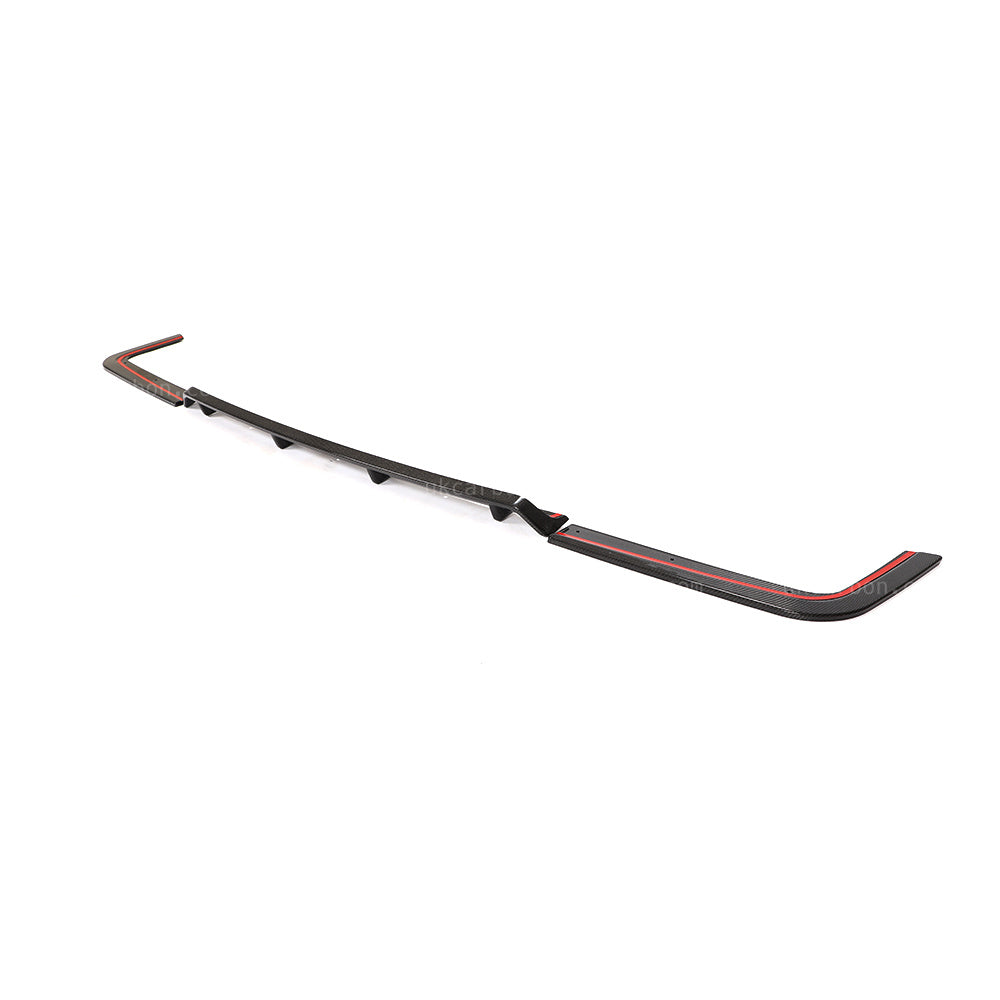 Volkswagen T6 Multivan Van Carbon Fibre Rear Bumper Diffuser Kit by UKCarbon