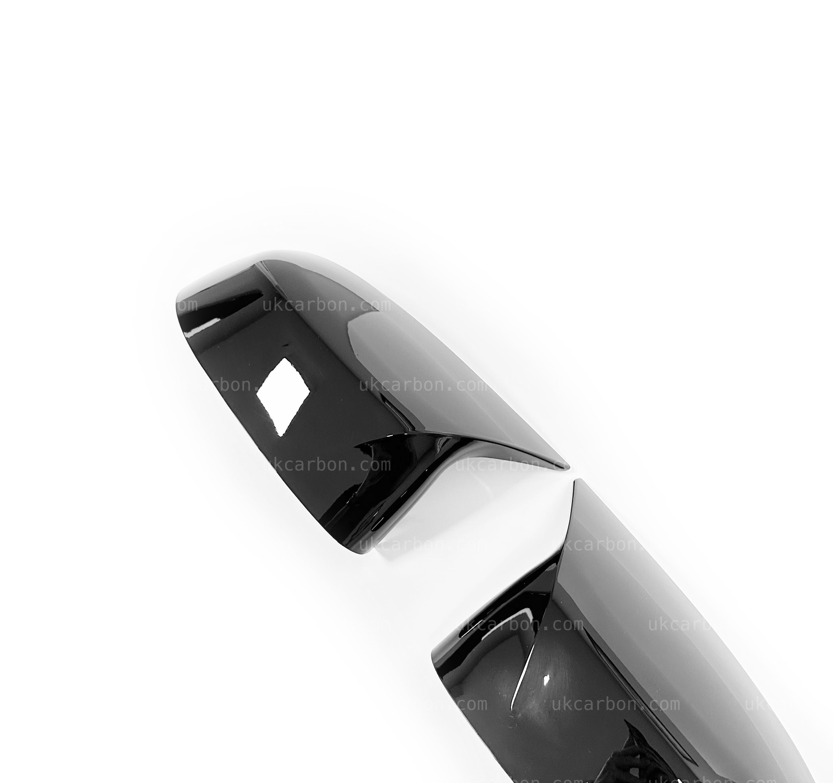 BMW X3 X4 Gloss Black M Style Wing Mirror Cover Replacement G01 G02 by UKCarbon