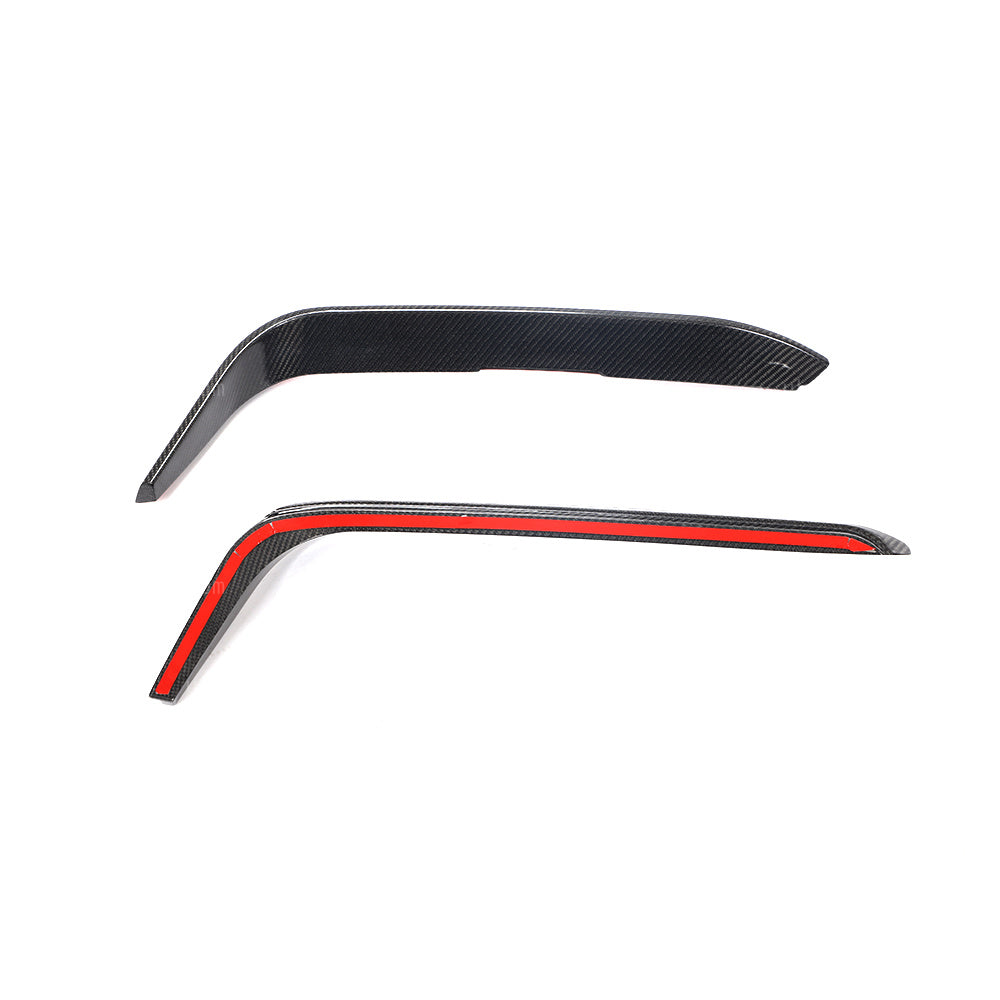 Alfa Romeo Giulia Carbon Fibre Canards Insert by UKCarbon